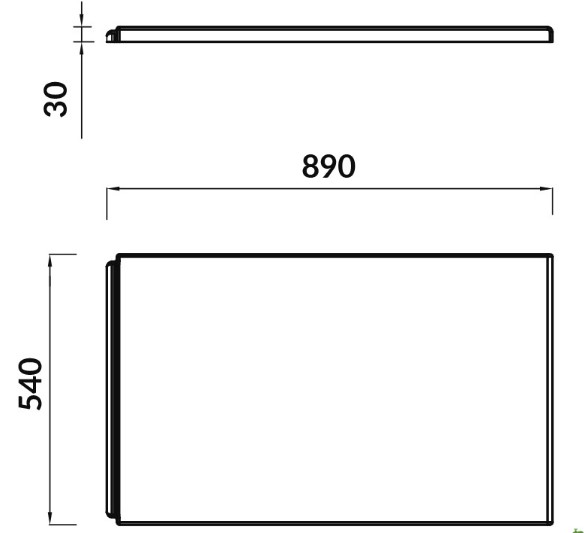    Cersanit Virgo 90  (S401-115)