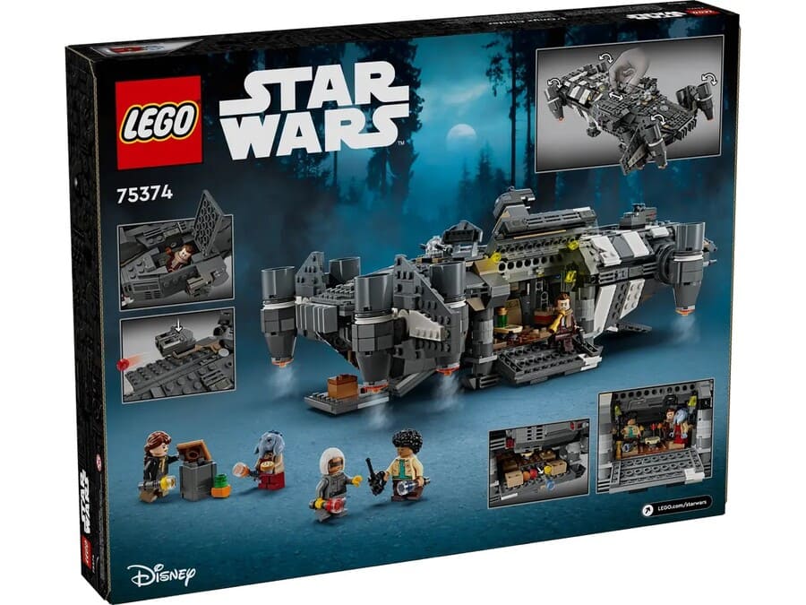 Конструктор Lego Star Wars Ониксовый пепел 1325 деталей (75374)