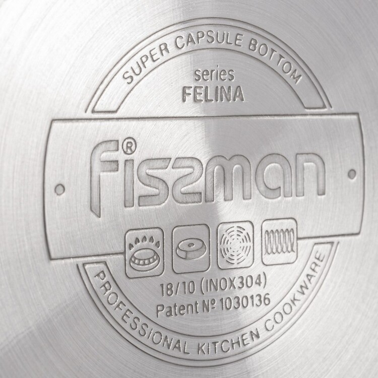 Каструля Fissman Felina 20x12,5см 3,9л (5347)