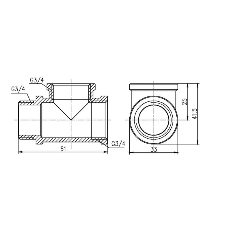  SD Forte 3/4"  (SF36320)