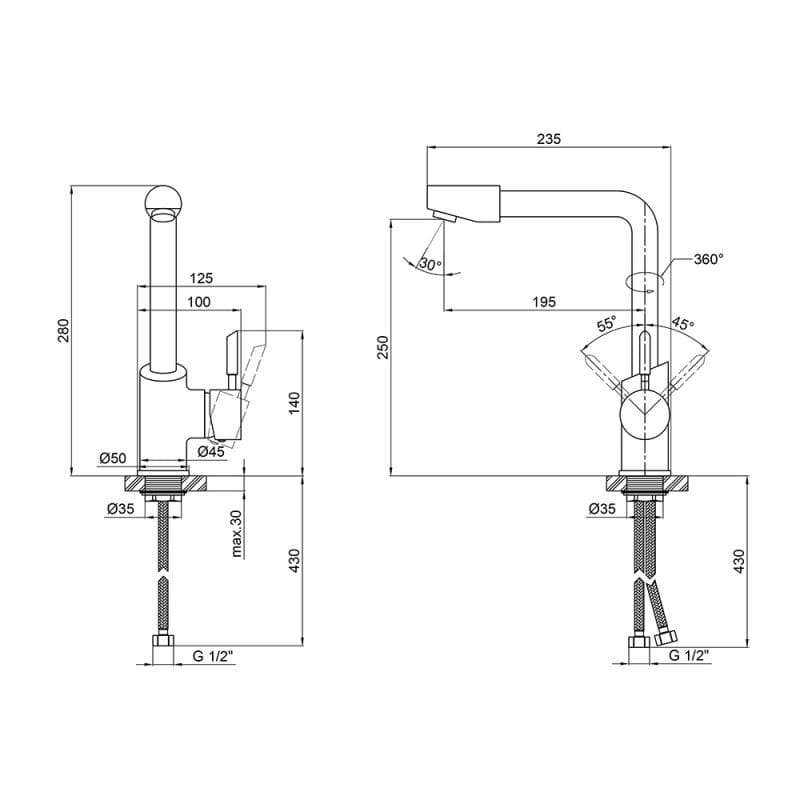    Qtap Elit QTELICRM007F