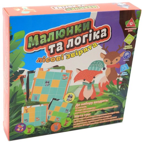 Настільна гра Fun Game Лісові звірята UKB-B 0032 (278562)