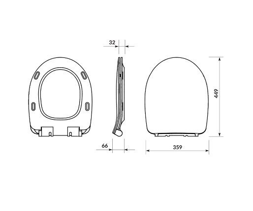 Унитаз-компакт Cersanit 705 Cersania Simpleon 011 (K119-001)