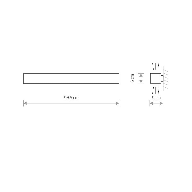  Nowodvorski Soft Led White 90X6 Kinkiet (7548)