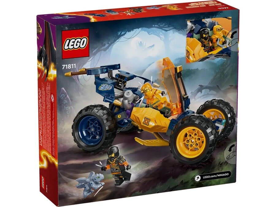 Конструктор Lego Ninjago Багі для бездоріжжя ніндзя Арін 267 деталей (71811)