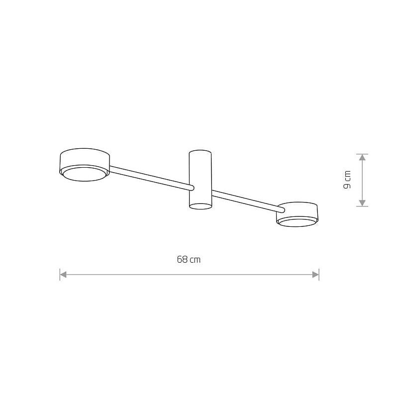   Nowodvorski Orbit White II plafon (7938)