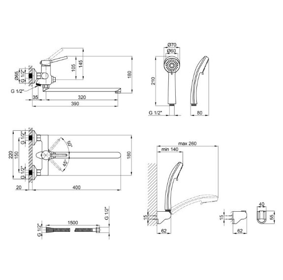    Qtap Inspai QTINSCRM005NEW