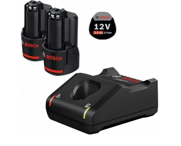 Фото - Аккумулятор для инструмента Bosch Набір 2 Акумулятора  GBA 12V+зарядний пристрій  GAL 12V-40 (1600 