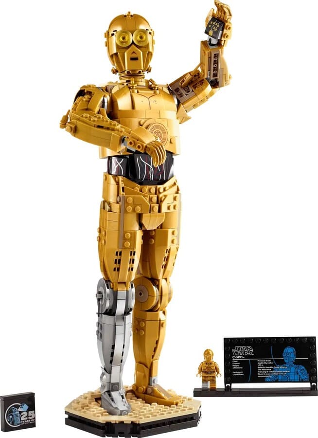 Конструктор Lego Star Wars C-3PO 1138 деталей (75398)