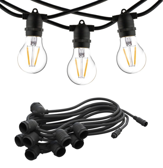   nowodvorski festoon lights 15xe27 9m ip65 (7872)