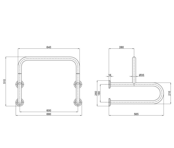     Qtap Freedom 600x520 Chrome QT229188CHR