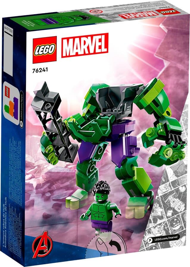 Конструктор Lego Super Heroes Робоброня Халка 138 деталей (76241)