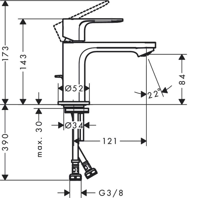    Hansgrohe Rebris E (72550000)