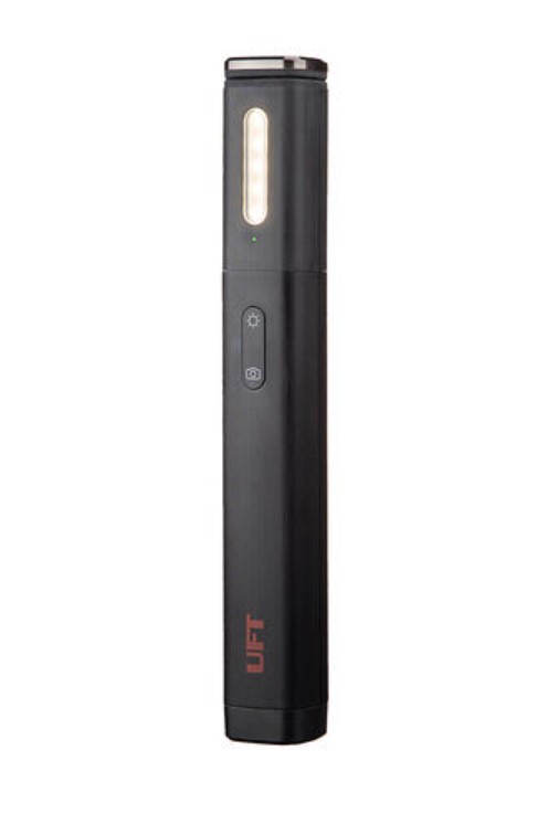 Фото монопод uft ss23 tokyo selfie stick black со вспышкой и bluetooth (uftss23)