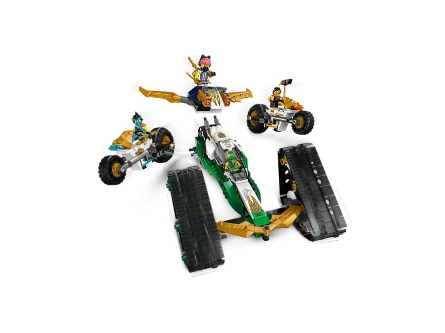 Конструктор Lego Ninjago Комбі-автомобіль команди ніндзя 576 деталей (71820)