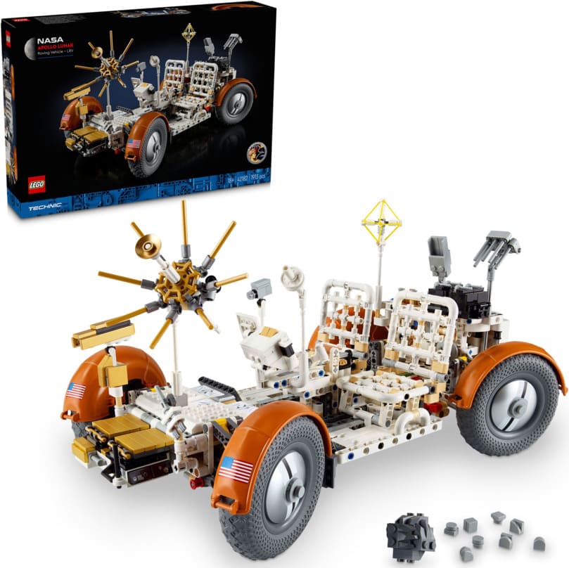 Конструктор Lego Technic Місячний автомобіль NASA Apollo 1913 деталей (42182)