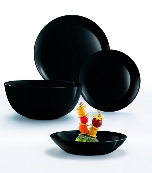 Салатник Luminarc Diwali Black 18см (0864P)