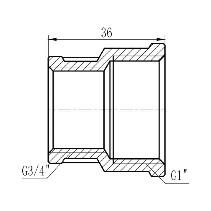   SD Forte 1"3/4"  (SF3572520)