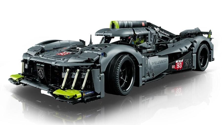 Конструктор Lego Technic Peugeot 9X8 24H Le Mans Hybrid Hypercar 1775 деталей (42156)