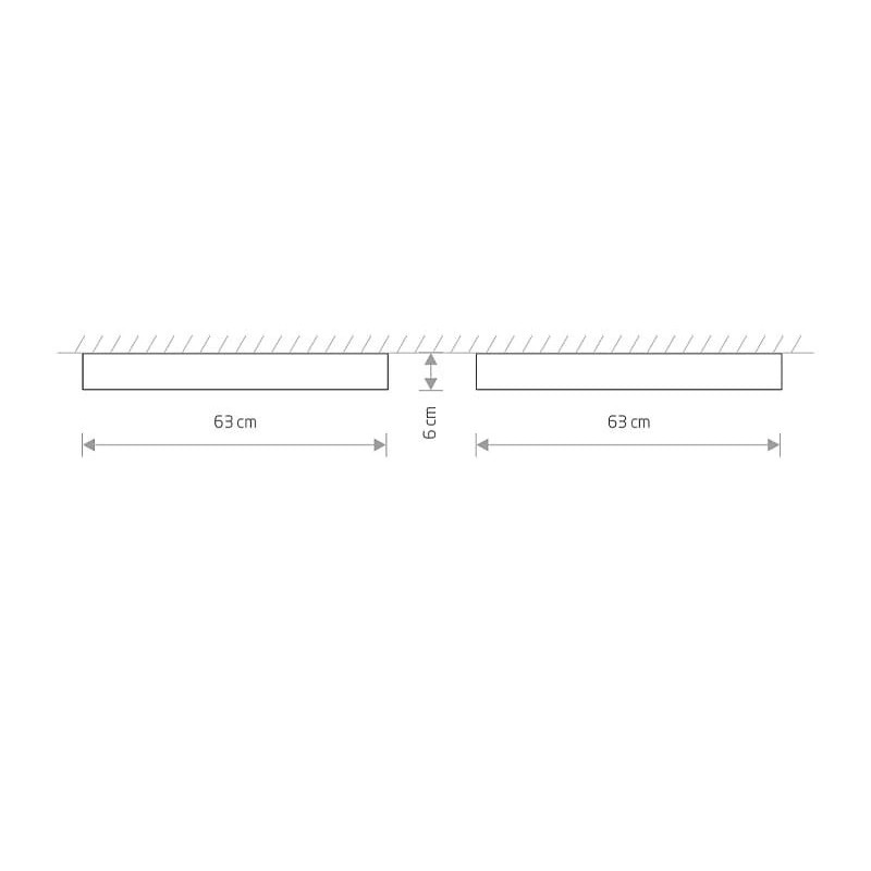   nowodvorski soft led graphite 60x60 (7530)