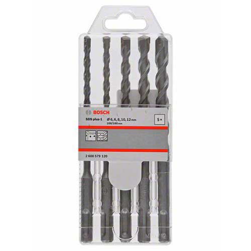   Bosch SDS plus-1 6/6/8/10/12x160 5 (2608579120)