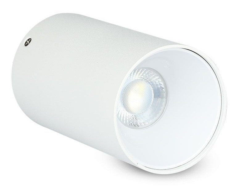 Фото накладной точечный светильник v-tac sku-8588 gu10 fitting round white & white (3800157651936)