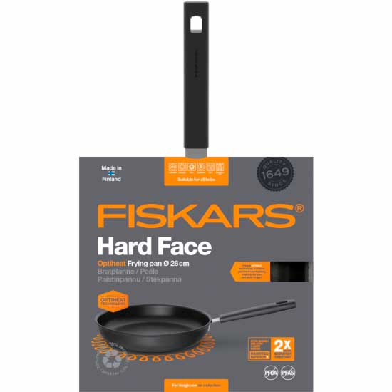 Пательня Fiskars Hard Face OPTIHEAT 28 см (1052237)