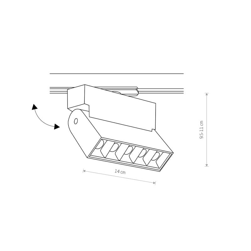  Nowodvorski Profile Focus Led WH 3000K (7618)