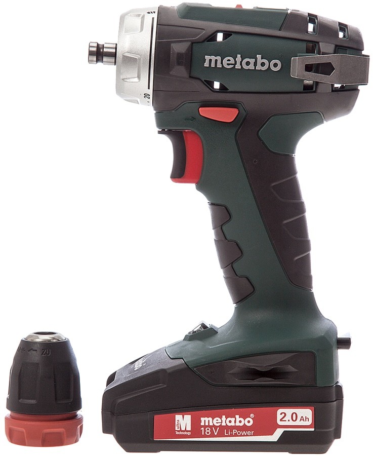 Акумуляторний  дриль-шуруповерт Metabo 18В з системою М-Quick BS 18 Quick  (602217500)