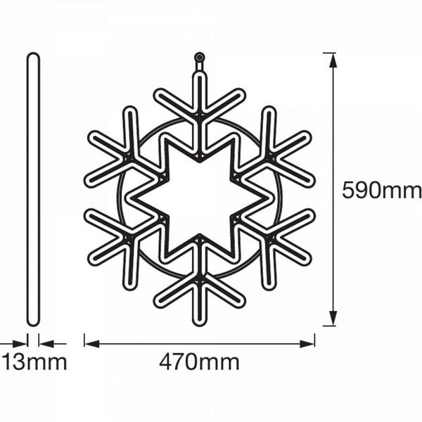 - Ledvance Snowflake (4058075509603)