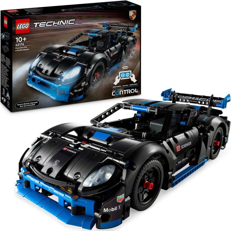 Конструктор Lego Technic Автомобіль для перегонів Porsche GT4 e-Performance 834 деталі (42176)