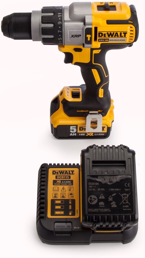 Дриль-шуруповерт ударний акумуляторний DeWalt DCD996P2B