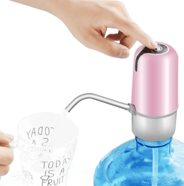 Електрична помпа для води UFT Kasmet Pump Dispenser Pink з акумулятором (PDPink)