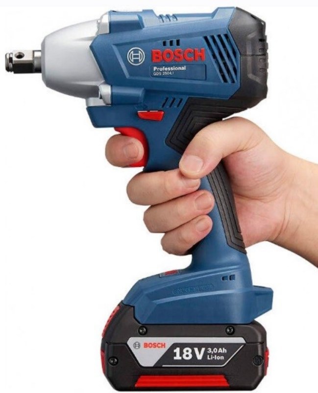 Гайковерт ударний Bosch GDS 250-LI (06019G6121)