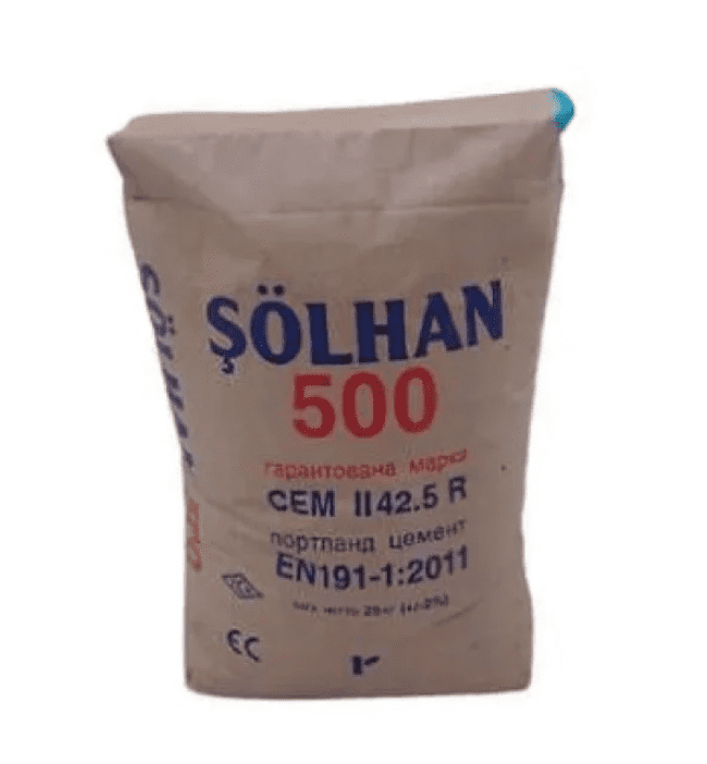 Портландцемент Solhan СЕМ 500 25 кг