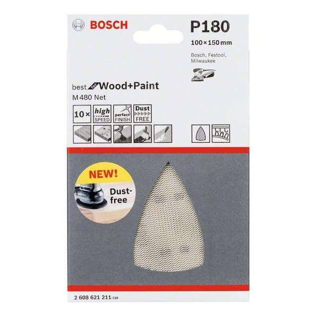     Bosch K180 100x150 10 (2608621211)