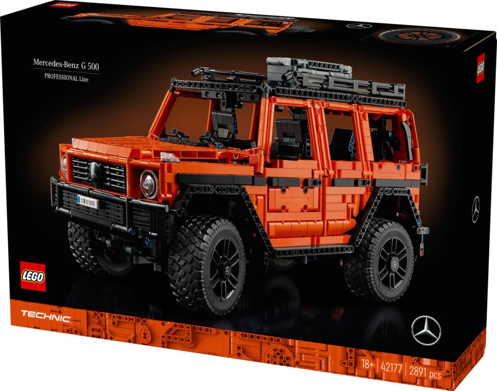 Конструктор Lego Technic Mercedes-Benz G 500 Professional Line 2891 деталь (42177)