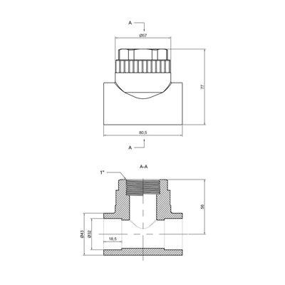  Alfa Plast PPR 321"  (APFTTE321XX)