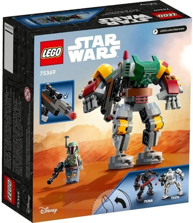 Конструктор Lego Star Wars Робот Боба Фетта 155 деталей (75369)