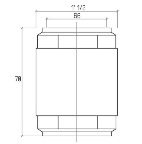   Rastelli 1" 1/2 (RAS480VM040)