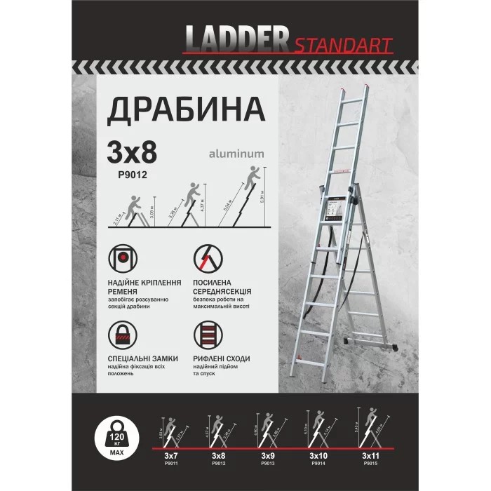    Ladder Standart 3x8 5 (190-9308)