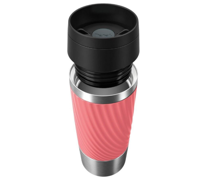 Термочашка Tefal Travel Mug Classic Twist 360мл кораловий (N2024410)