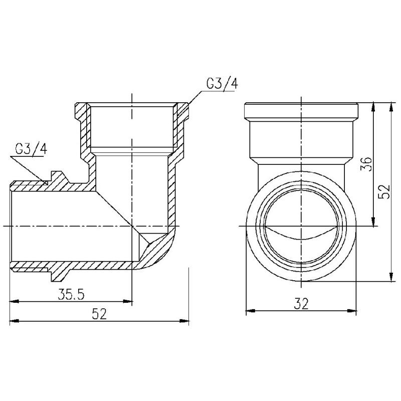  SD Forte 3/4"  (SF37220)