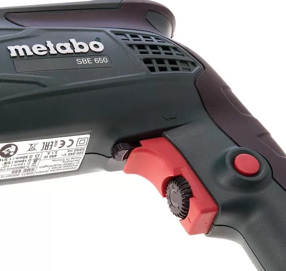 Дриль ударний  Metabo 650Вт SBE 650  (600671850)