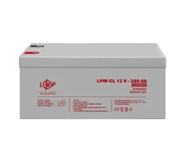 Аккумулятор гелевый LogicPower LPM-GL 12V 280Ah (13185)