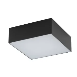 Фото светильник nowodvorski lid square led 15w, 3000k black (10424)