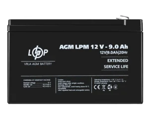 Акумулятор LogicPower AGM LPM 12V 9Ah (3866)