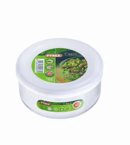 Фото форма pyrex 120 мм 0.5 л круглая с крышкой