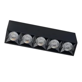 Фото светильник nowodvorski midi led black 20w 3000k (10055)