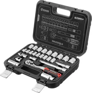 Набір інструментів Intertool STORM 3/8" 26шт (ET-8026)